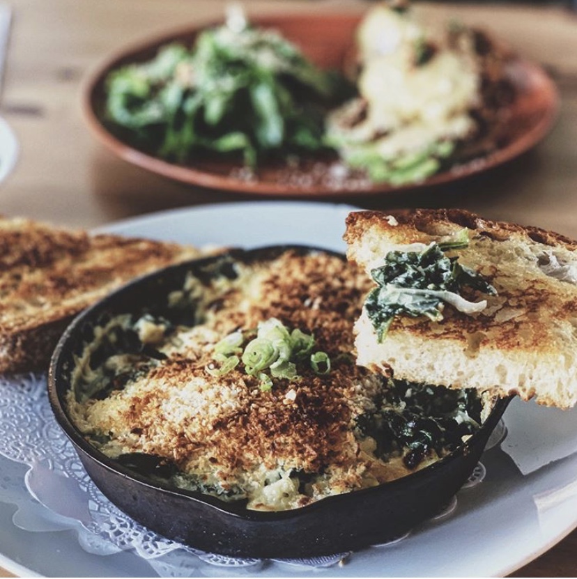 Breakfast skillet at Little Griddle Cafe in Portland Oregon